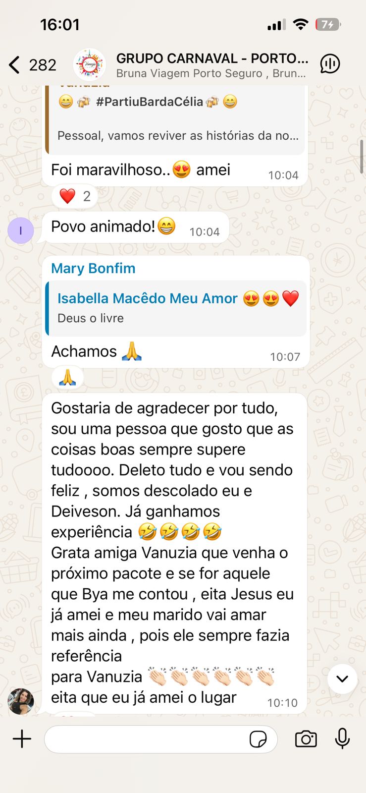 Depoimento de cliente 6